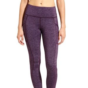 Full length purple Athleta leggings